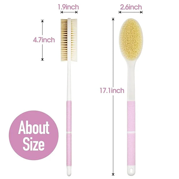 Body scrubber anti slip for