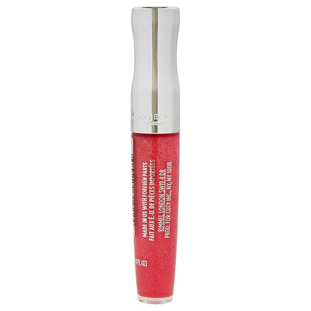Rimmel Stay Glossy Lip Gloss - Non-Sticky and Lightweight Formula for Lip Color and Shine - 300 Ready to Flamingle, .18oz ...