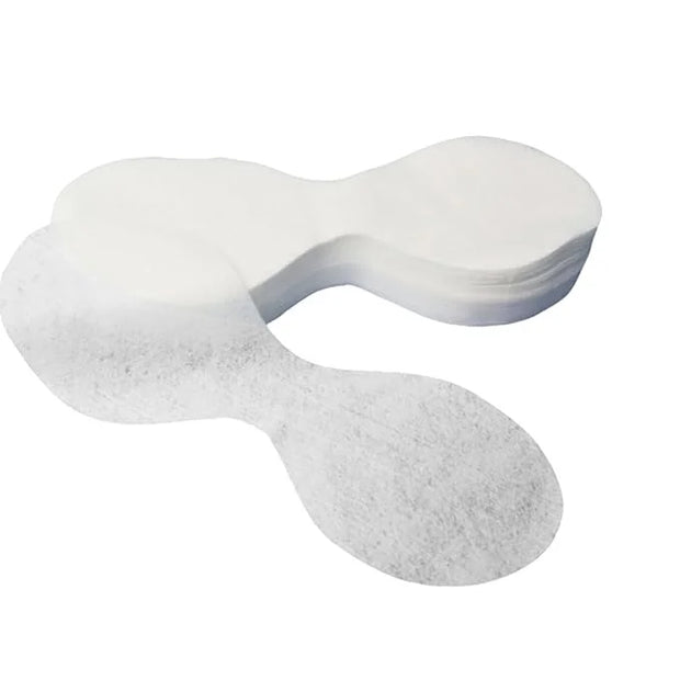 100 Sheets Disposable Eye Masks Paper Non-Woven Eyes Covers Under Eye Patches Facial Spa Eyes Care DIY Eye Pads for Skinca...