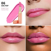 Oulac Pink Lipstick Moisturizing Shine Lipstick - Moisturizing Lip Stick Glossy Tinted Lip Balm, Sheer Shine Juicy Finish,...