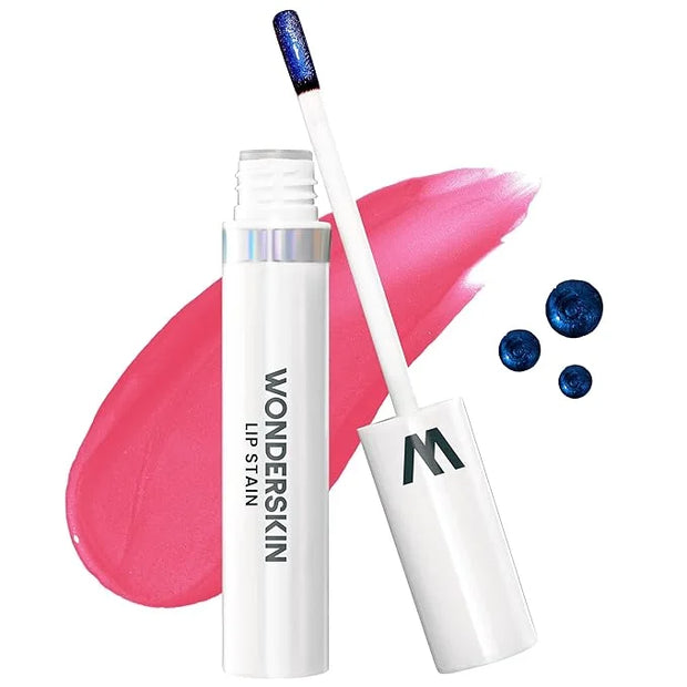 Wonderskin Wonder Blading Lip Stain Peel Off Masque - Long Lasting, Waterproof and Transfer Proof Pink Lip Tint, Matte Fin...