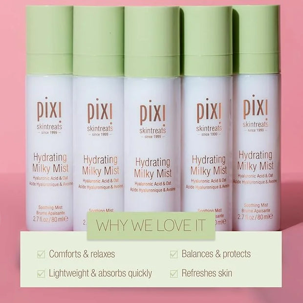 Pixi Beauty Milky Mist 2.70 Fl Oz | Hydrating Moisturizer for Dry Skin | Infused with Hyaluronic Acid - Product Image