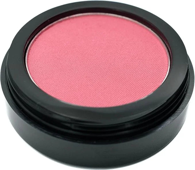 Tulip Deep with Tints of Coral Red Purple Magenta Blush Pressed Cheek Blush Color Contour Powder, Talc & Paraben Free, 4 G...