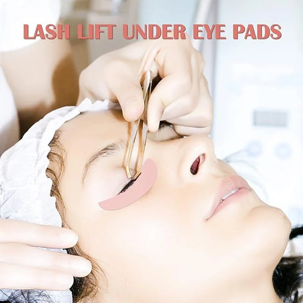 Libeauty Reusable Lash Extension eye pads 3 pairs Eyelash Lift/T-int Under Eye Gel Silicone Pads Patches Kit Soft and Skin...