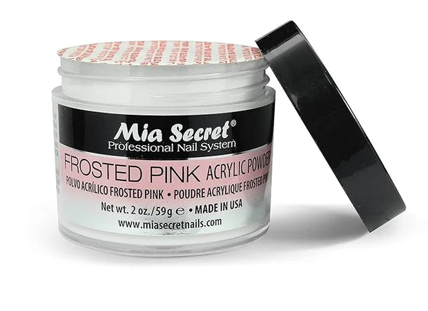 Mia Secret - Frosted Pink Acrylic Powder 2oz & 1oz - Pick Yours - New Item! (2oz) - Product Image