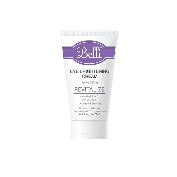 Belli eye cream for brightening wrinkles dark circles anti-aging skin renewing and puff, Enriched Vitamin | Skin Smoothing...
