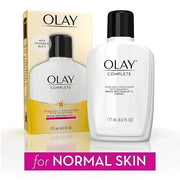Olay Complete Lotion Moisturizer with Sunscreen SPF 15 Normal, 6.0 Fluid Ounce, 3 Count - Product Image