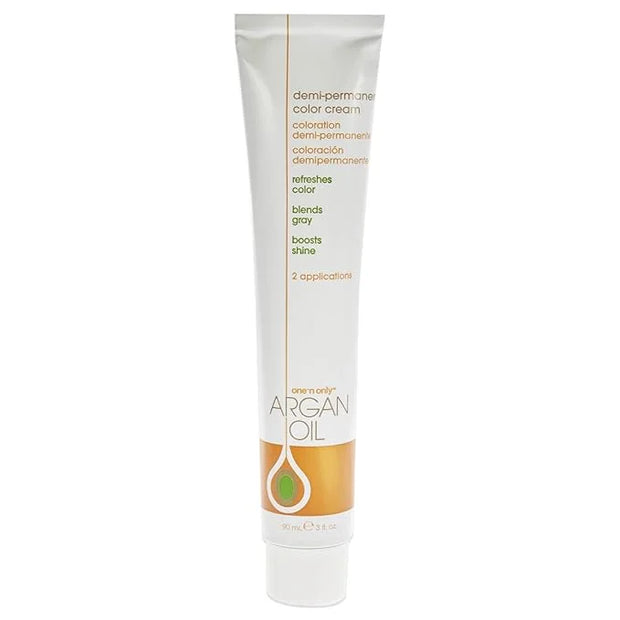 One n Only Argan Oil Demi-Permanent Color Cream - 3N Dark Natural Brown Hair Color Unisex 3 oz (Pack of 2) - Product Image