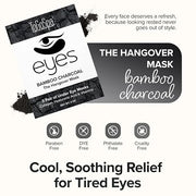 ToGoSpa, Bamboo Charcoal Under Eye Repair Mask, Collagen Under Eye Patches, Enriched With Ale Vera, Hyaluronic Acid, Light...