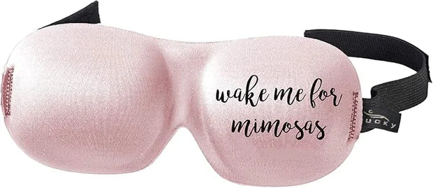 Bucky Ultralight Collection, Contoured Travel and Sleep Eye Mask, Mimosas, One Size - Product Image