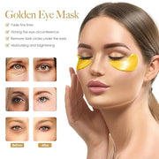 24K GOLD Eye Mask - 60 Pcs Collagen Under Eye Mask,Puffy Eyes and Dark Circles Treatments, Reduce Wrinkles and Fine Lines ...