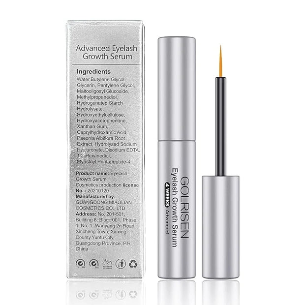 Eyelash Growth Serum, Advanced Lash Serum For Eyelash Growth with Myristoyl Pentapeptide-4 Lash Enhancing Serums For Thick...