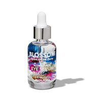 Blossom All Natural Eye Serum with Essential Oils, Organic Cruelty Free Moisturizing, Infused with Real Flowers, Made in U...