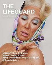 The Lifeguard - Miracle Rescue Aloe Vera Gel for All-Over Sunburn Relief, Instantly Cooling, Hydrating Moisturizer, Non-St...