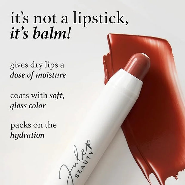 Julep It's Balm Tint of Color Lip Balm - Rosewood Nude | Hydrating Lip Color with Vitamin E Core | Natural Gloss Finish | ...