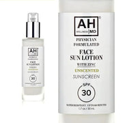 AHWellnessMD Facial Sunscreen SPF 30 Anti Aging Face Moisturizer For Women, Broad Spectrum Physical Sunscreen with Zinc Ox...