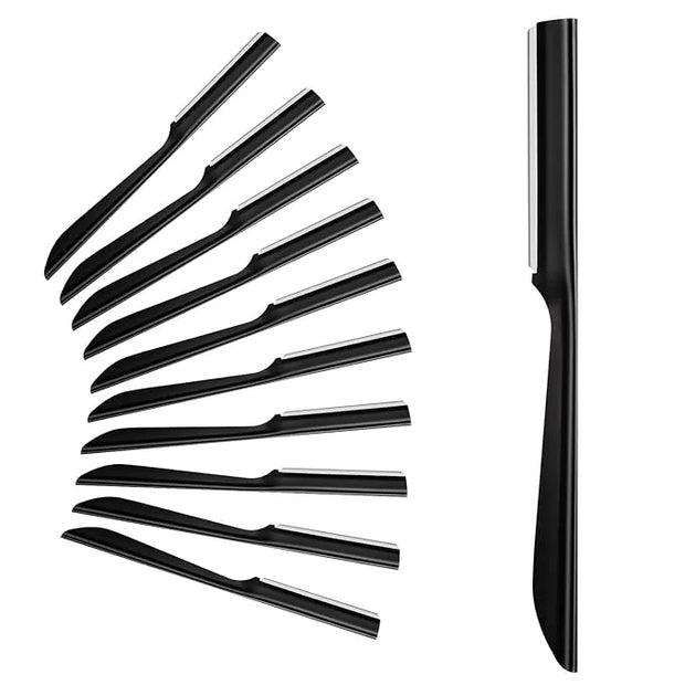 Eyebrow Razor, S.T. Friends 10Pcs Face Razor for Women Exfoliating Dermaplaning Tool, Dermaplane Razor Peach Fuzz Removal,...