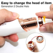 Facial Hair Remover Replacement Heads: Compatible with Finishing Touch Flawless Facial Hair Removal Tool for Women As Seen...