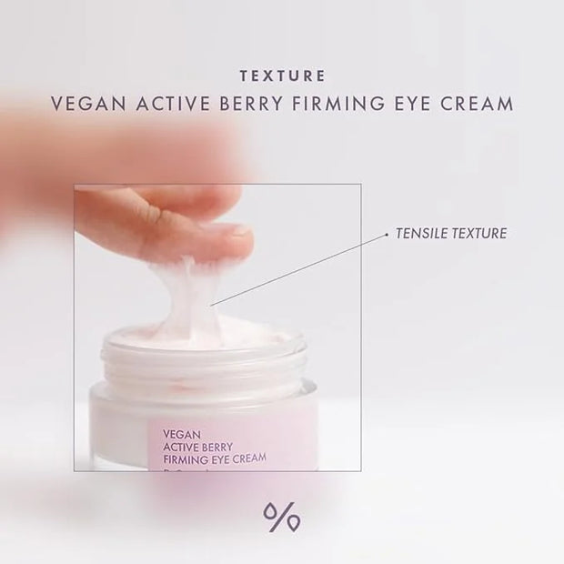 leegeehaam Dr.Ceuracle Vegan Active Berry Firming Eye Cream with Applicator (32g / 1.12 oz.) - Hydrating Resveratrol Eye T...