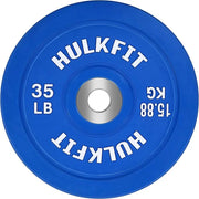 HulkFit 2-inch Pro Series Olympic Style Bumper Weight - Product Image