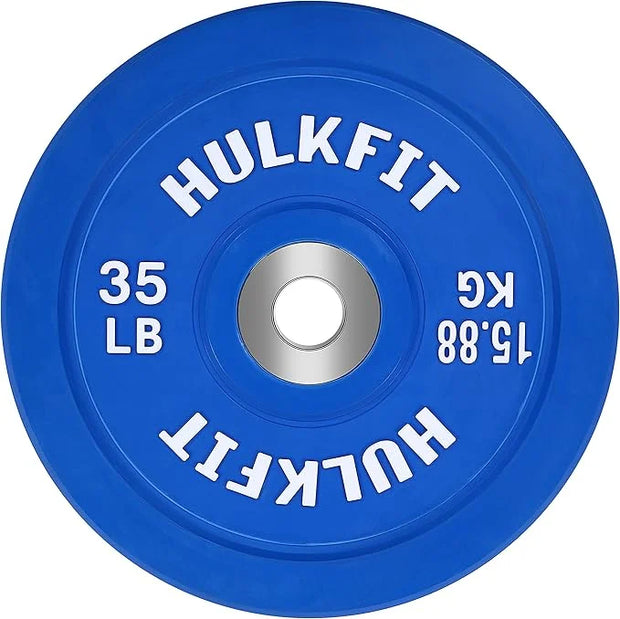 HulkFit 2-inch Pro Series Olympic Style Bumper Weight - Product Image