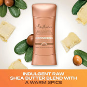 SheaMoisture Antiperspirant Deodorant Stick Moisturizing Raw Shea Butter & Hyaluronic Acid 2 Count for 48HR Sweat & Odor P...