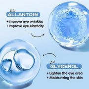 Under Eye Patches for Dark Circles, Puffy Eyes & Wrinkles - 60 Pairs Hydrating Eye Mask with Hyaluronic Acid, Blueberry Ex...