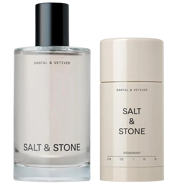 Salt & Stone Body Mist + Natural Deodorant Bundle | Santal & Vetiver - Product Image
