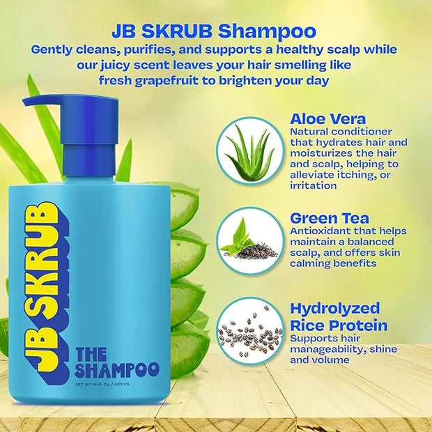 The Shampoo for Kids, Tweens & Teens – Aloe Vera & Green Tea Infused for Healthy Hair & Scalp – Sulfate-Free, Paraben-Free...
