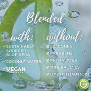 Garnier Whole Blends Coconut Water & Aloe Vera Refreshing Conditioner for Normal Hair, 26.6 Fl Oz, 1 Count (Packaging May ...