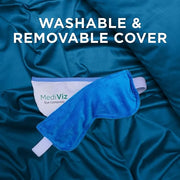 Warm Compress Eye Mask - Moist Heat Compress for Irritated Eyes and Eyelid Lumps and Bumps - Product Image