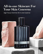 Isa Knox Age Focus Homme (All-in-one Essence, 4.1fl oz) - Refreshing and Moisturizing All-in-One Moisturizer, Protective B...