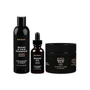 Golden Grooming Co. Everyday Beard Bundle – Complete Beard Care Set | Includes Beard Oil, Balm & Shampoo (XL, Warm Cedar) ...