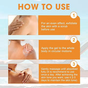 Luxury Intensive Tanning Gel, Intensive Tanning Luxe Gel, Natural Tanning Cream Gel for Natural Tan Skin, Brown Tanning Ge...