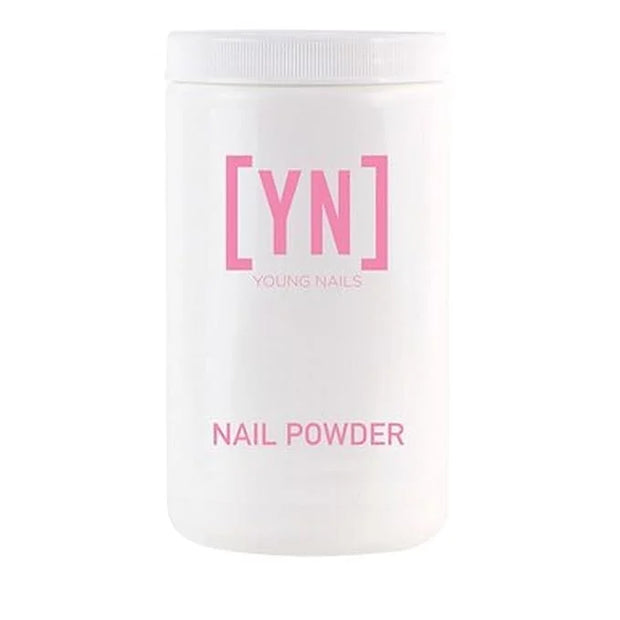 Young Nails Acrylic Cover Powder - Self-Leveling Acrylic Nail Powder, Clear Nude Pink White Acrylic Powder for Nail Extens...