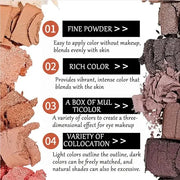 BestLand 12-Color Nude Eyeshadow Palette - Natural Nude Matte & Shimmer Glitter Pigment Eye Shadow Palette Set - Waterproo...