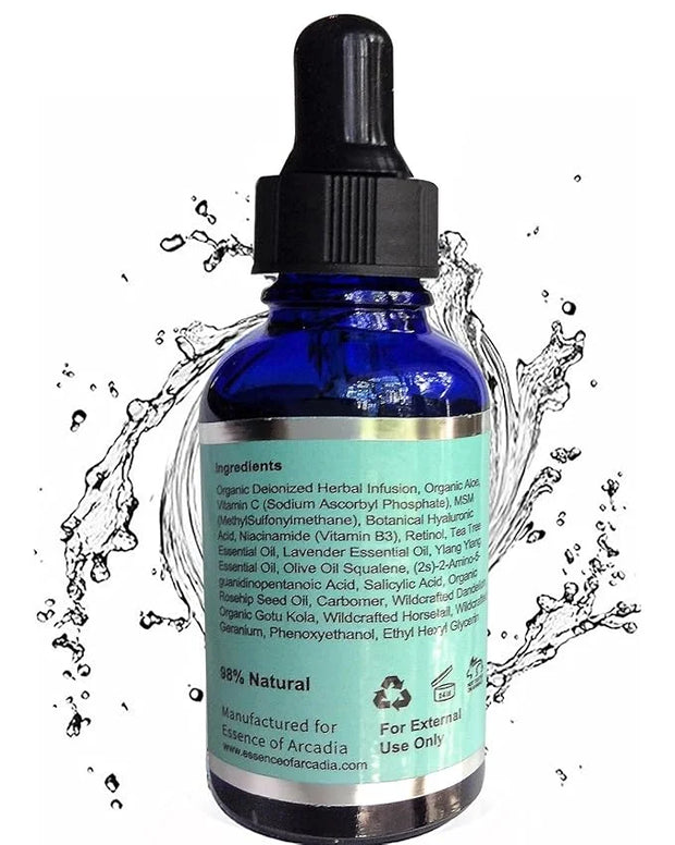 Tea Tree Perfect Skin Facial Serum, Ultimate Anti-Aging Formula for Acne-Prone Skin with 20% Vitamin C, Tea Tree Essential...