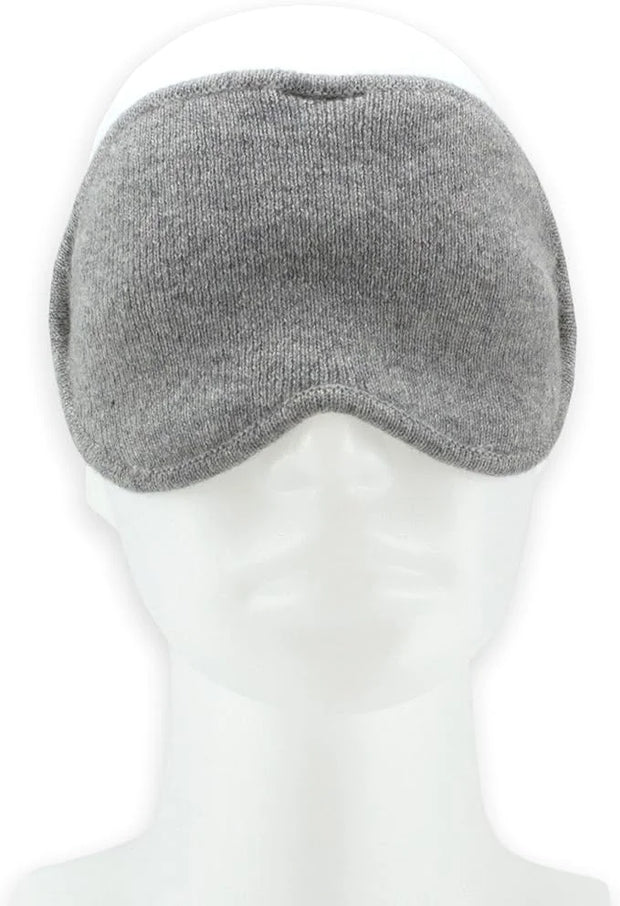 Jet&Bo 100% Pure Cashmere Lite Eye Mask Gray in Gift Box - Product Image
