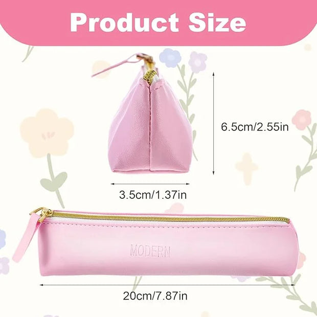2pcs small leather pouch mini