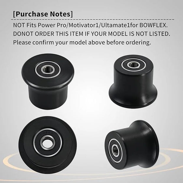 1 Pcs Rolling Seat Trolley Wheels Motivator2, Pr1000, Pr1000, Sport, Ultimate2, Schwinn - Product Image