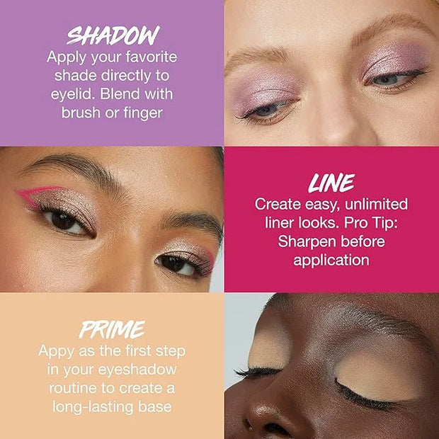 Maybelline Color Tattoo Longwear Multi-Use Eye Shadow Stix, Eye Makeup, I am Determined (Dark Brown Matte) - Product Image