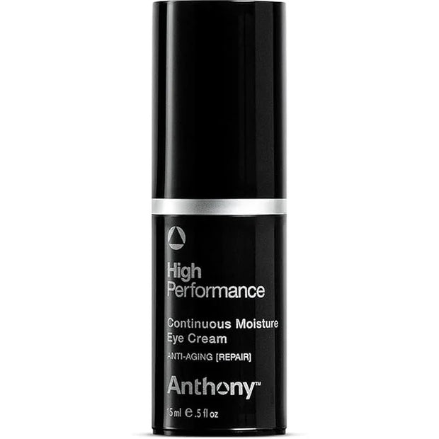 Anthony High-Performance Eye Cream, Anti-Aging Continuous Moisture With Vitamins A, C & E, Caffeine, Jojoba & Squalane, Re...