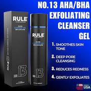 Men's Deluxe Gift Set, No.1 Men's Face Cream, No.8 Deodorant Spray, No.13 Cleanser Gel, No.2 Eye Serum, Eye & Skin Care Se...