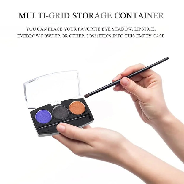 10Pcs Empty Magnetic Eyeshadow Palette Empty Eyeshadow Pans