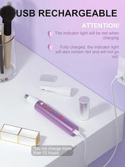 AHHFEI Rechargeable 5 in 1 Ear and Nose Hair Trimmer for Women, 2025 Professional Painless Eyebrow & Facial Hair Trimmer w...