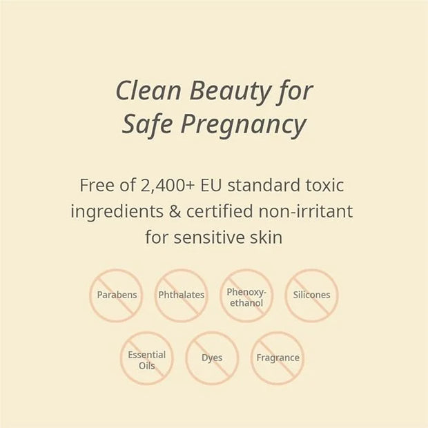 Minimal B Lotion - 8.11 Fl Oz - Pregnancy Safe, Maternity, Face and Body Moisturizer, Vitamin E, Non-Toxic, Unscented, Kor...