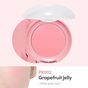 ETUDE Lovely Cookie Blusher - Grapefruit Jelly 4g | Glowing & Natural Powder Blush with Long-Lasting Sebum Control | Easy ...