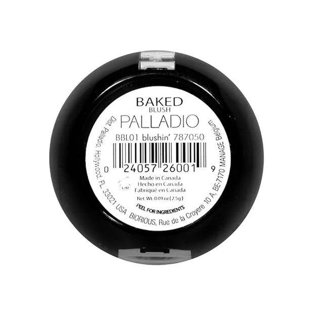 Palladio Baked Blush, Highly Pigmented Shimmery Formula, Easy to Blend and Highly Buildable, Apply Dry for a Natural Glow ...