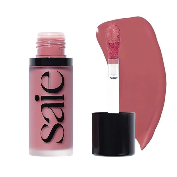Saie Dew Liquid Blush for Cheeks - Hydrating Cream Blush Stick with a Blendable + Buildable Formula - Skincare Infused Dew...