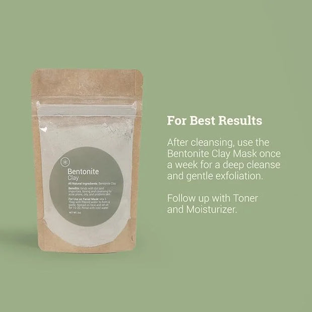 Herb’N Eden - Sensitive Skin Facial Kit - Cleanse, Mask, Tone, & Moisturize - Natural Ingredients & Essential Oils - Made ...